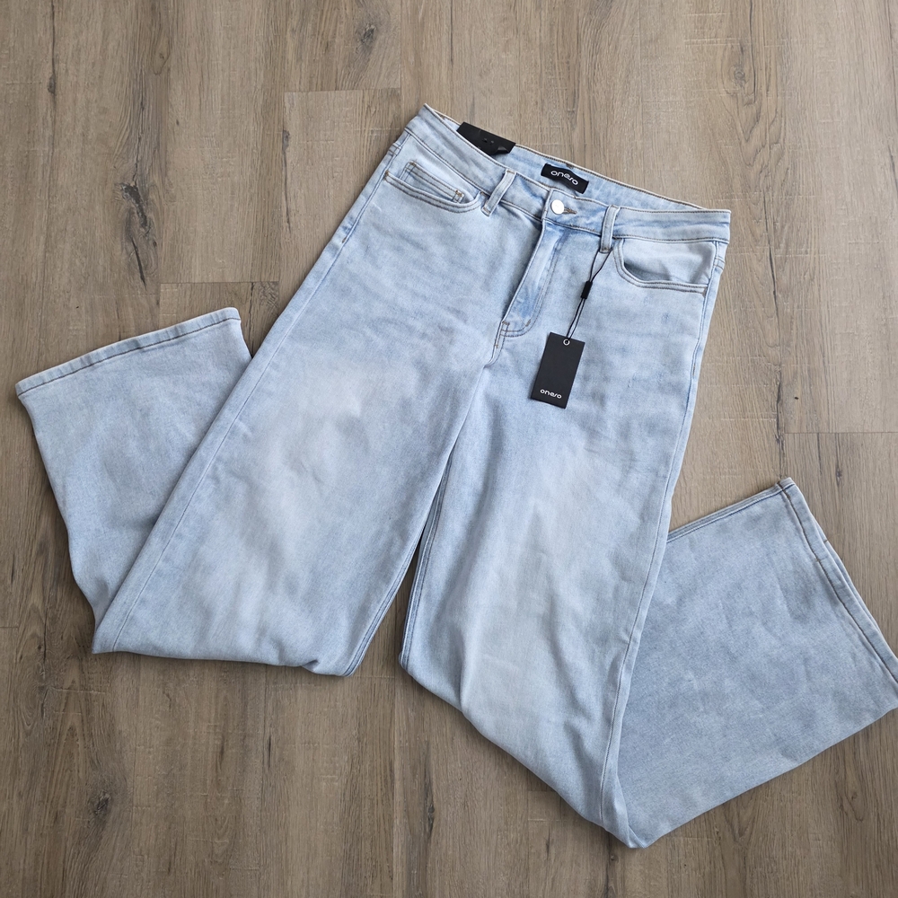 Light Blue Wide Leg Jeans